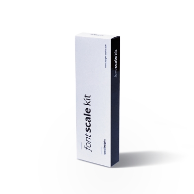 [인사이트-툴킷] 폰트 스케일 키트(font scale kit)